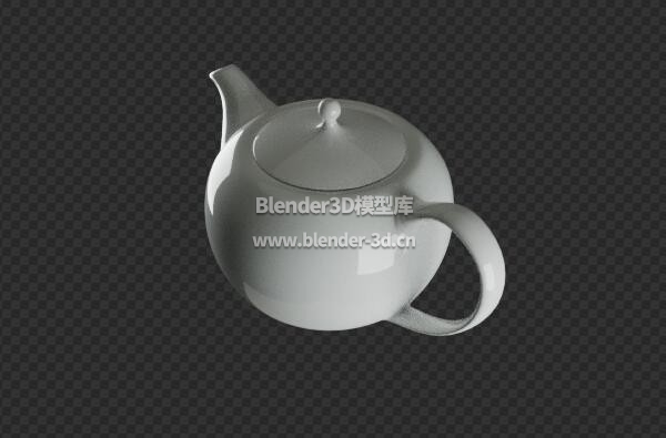 白瓷小茶壶