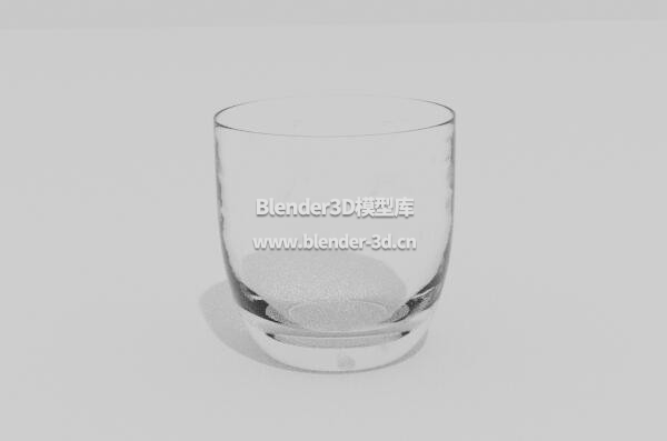 指纹印玻璃水杯