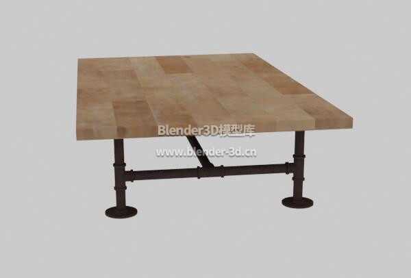 中世纪木板咖啡桌子