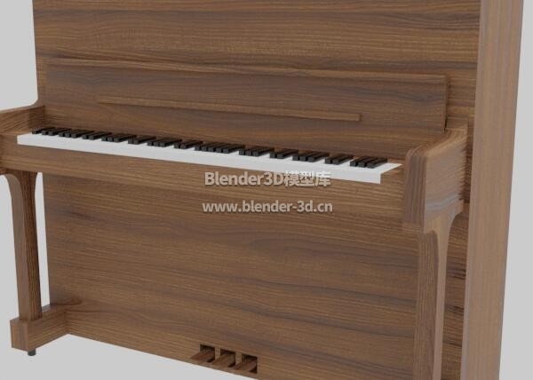 实木立式钢琴