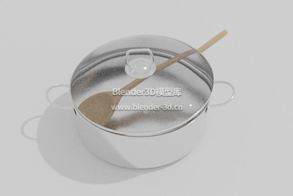 木勺不锈钢汤锅炖锅