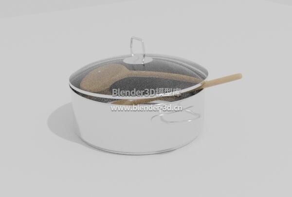 木勺不锈钢汤锅炖锅