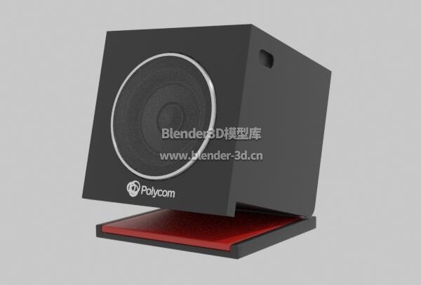 黑色Polycom EagleEye Cube摄像头