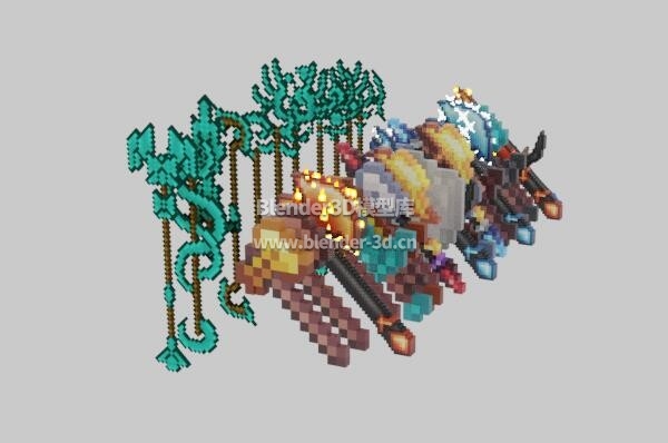 minecraft我的世界武器合集