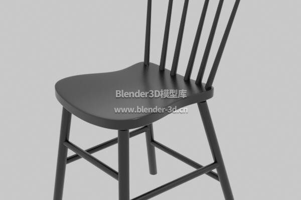 黑色餐椅子