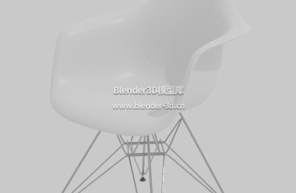 白色Eames椅子