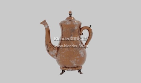 铜质茶壶