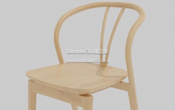 新中式实木FlowChair椅子