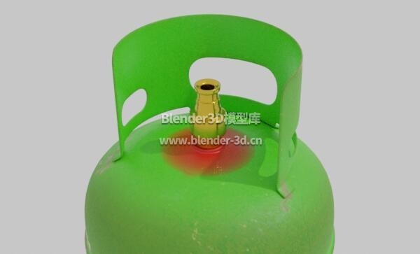 绿色煤气罐液化气钢瓶