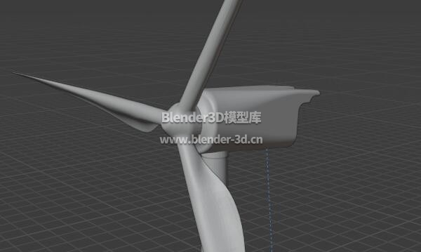 rig风力发电机白模