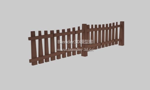 木尖桩篱栅围栏栅栏篱笆