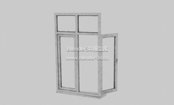 平开铝塑玻璃窗子窗户