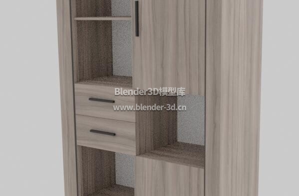 实木储物柜橱衣柜柜子
