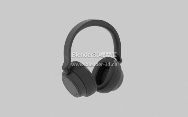 黑色Surface头戴式耳机