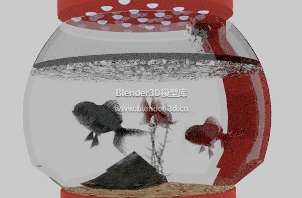 玻璃金鱼鱼缸