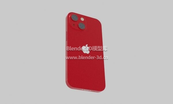 红色苹果IPhone 13 Mini手机