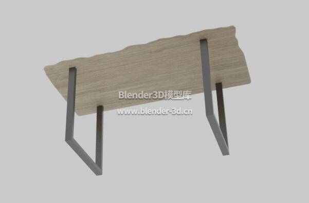 浅色木桌子