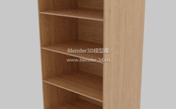 实木书架柜子