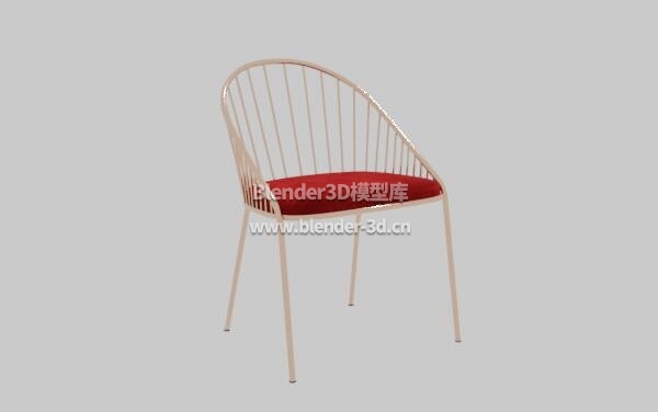 红色Agora椅子