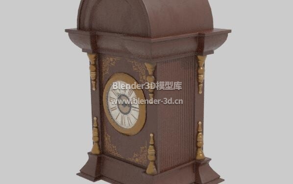 木质复古座钟