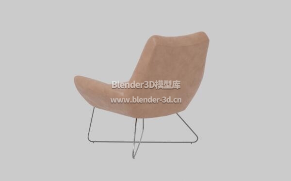 皮革钢丝椅子沙发