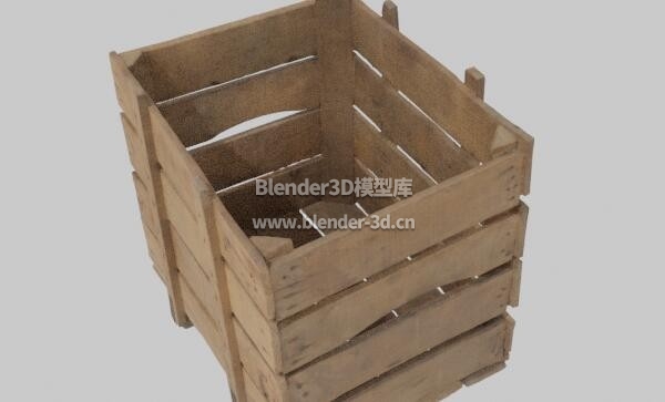 木板条箱子木筐
