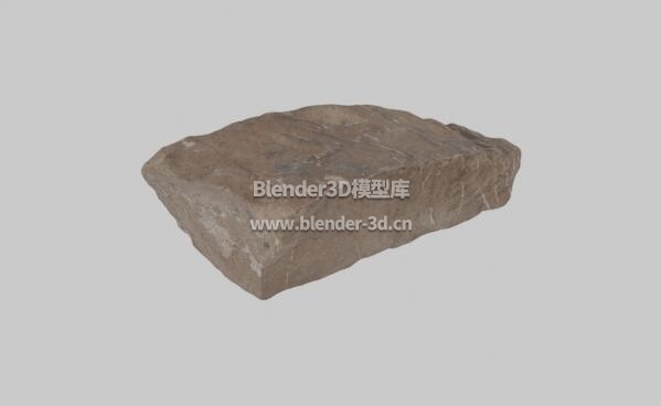 板状岩石石头石块