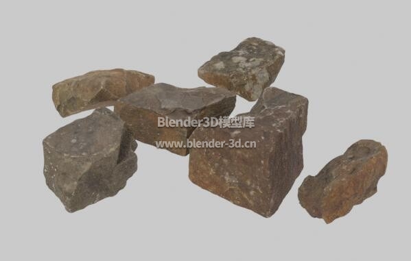 褐色岩石石头堆