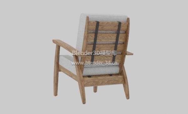 布艺木椅子