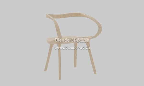 设计实木扶手椅子