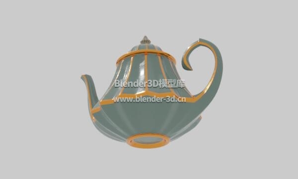 鎏金茶壶