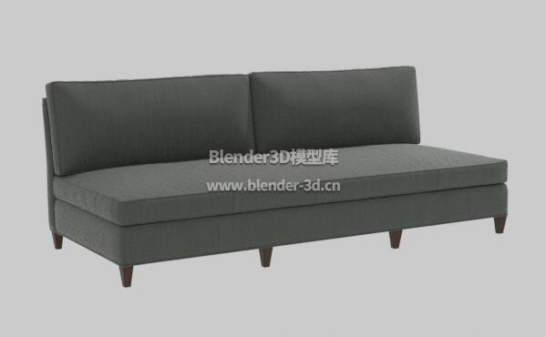 Armless sofa无扶手沙发