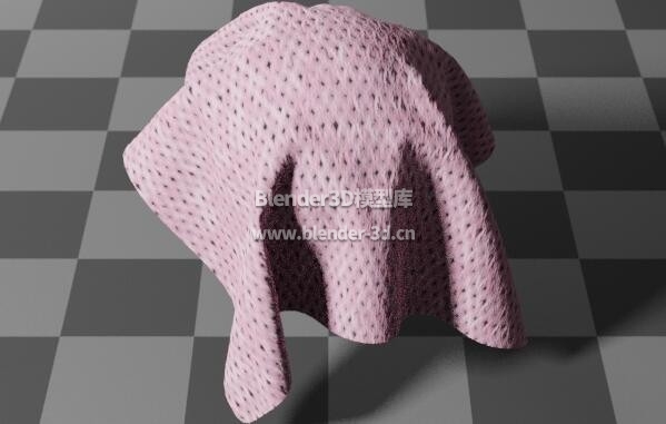 粉色针织布料编织物棉