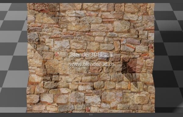 中世纪PBR石砌墙壁
