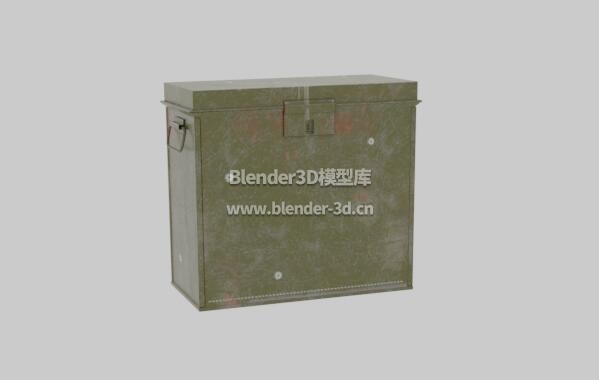 绿色弹药箱子
