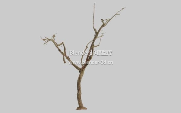 PBR小棵树杈枯树