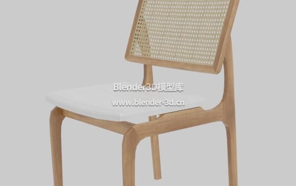 木质软垫靠背椅子