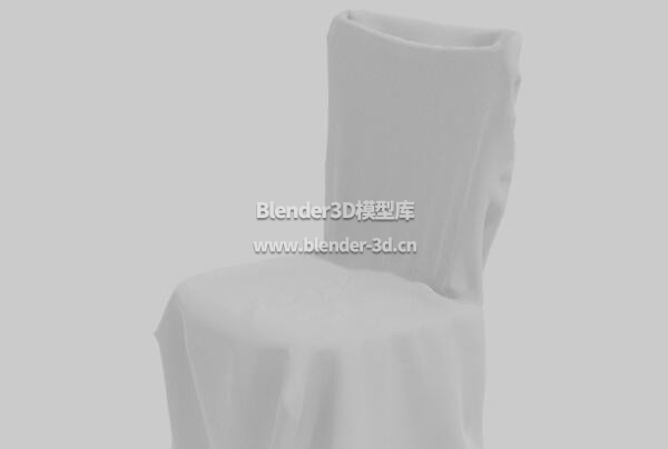白色布套椅子