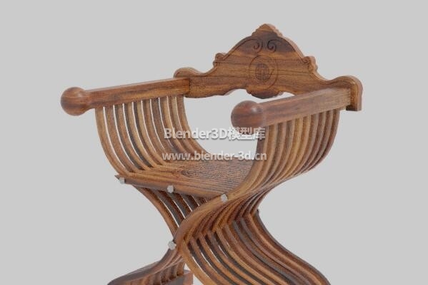 中世纪实木椅子