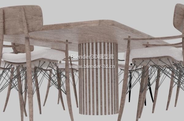 时尚实木餐桌椅子