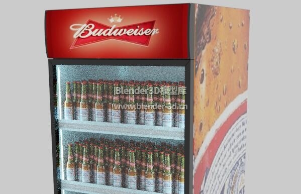 百威啤酒冰箱