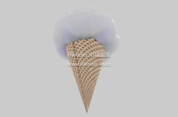 程序性蛋筒冰淇淋