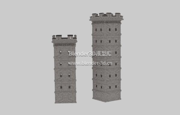城堡碉堡塔楼