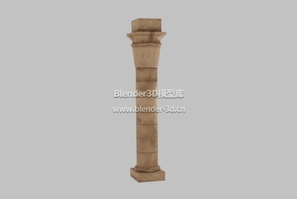 古埃及石柱柱子