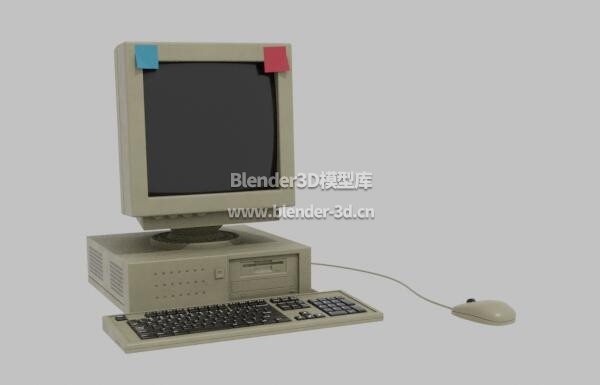 老式台式电脑计算机