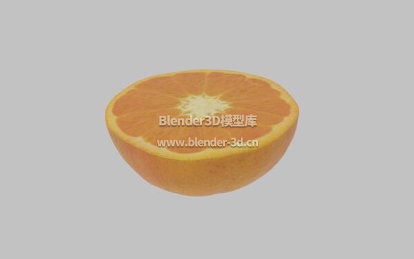 切半桔子柑橘橙子