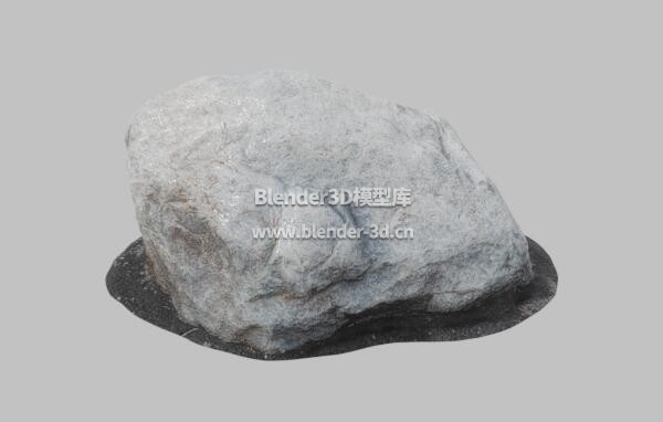 浅白色岩石石头石块