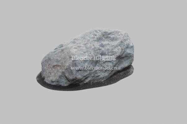 浅白色岩石石头石块