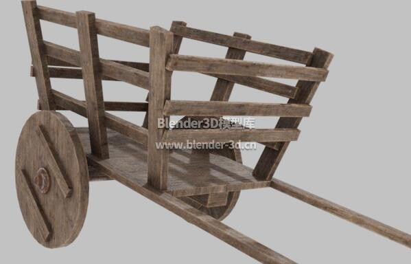 木质板车马车