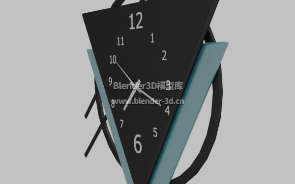 三角形壁挂时钟